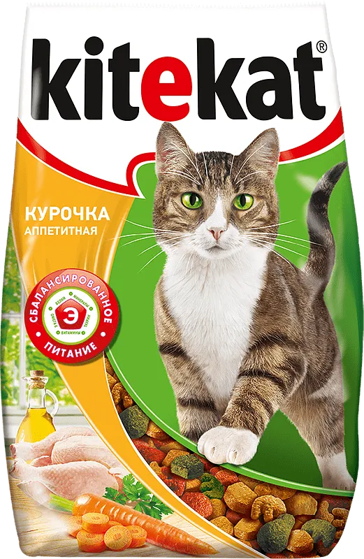 Կատուների կեր «Kitekat» 400գ Հավ