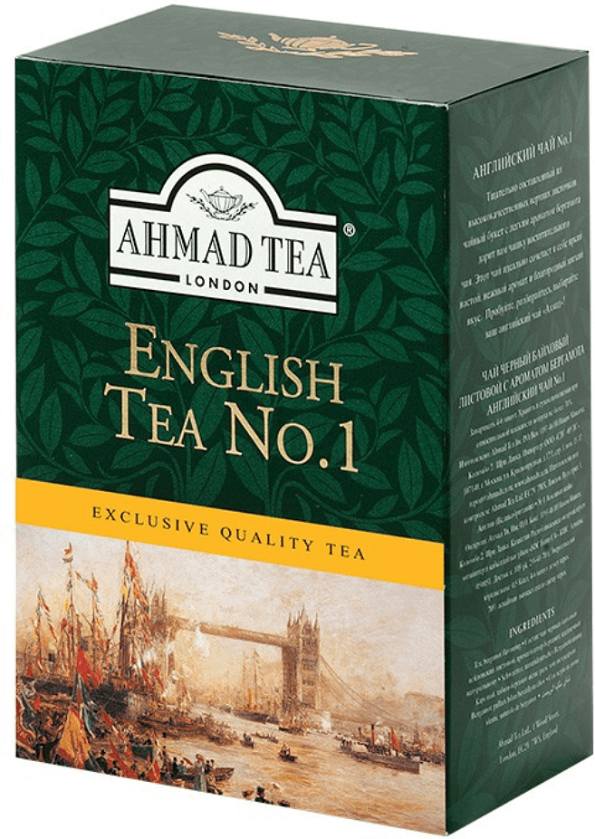 Black tea "Ahmad Tea English N 1" 100g