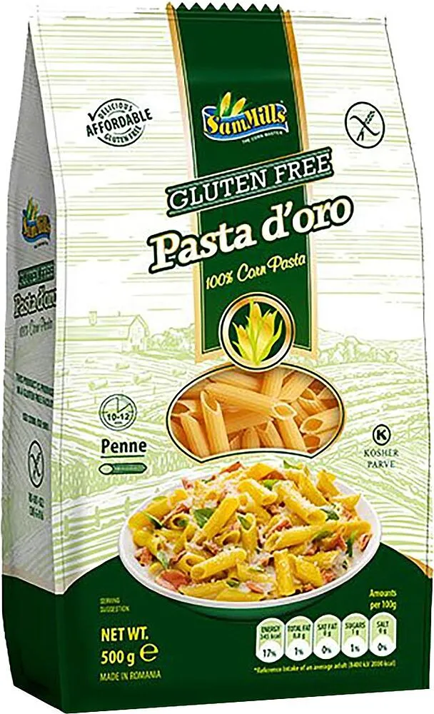 Макароны "Sam Mills Pasta d'oro penne" 500г