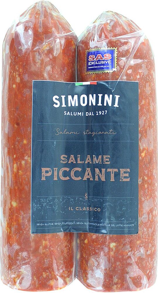 Salami sausage "Simonini Piccante" 