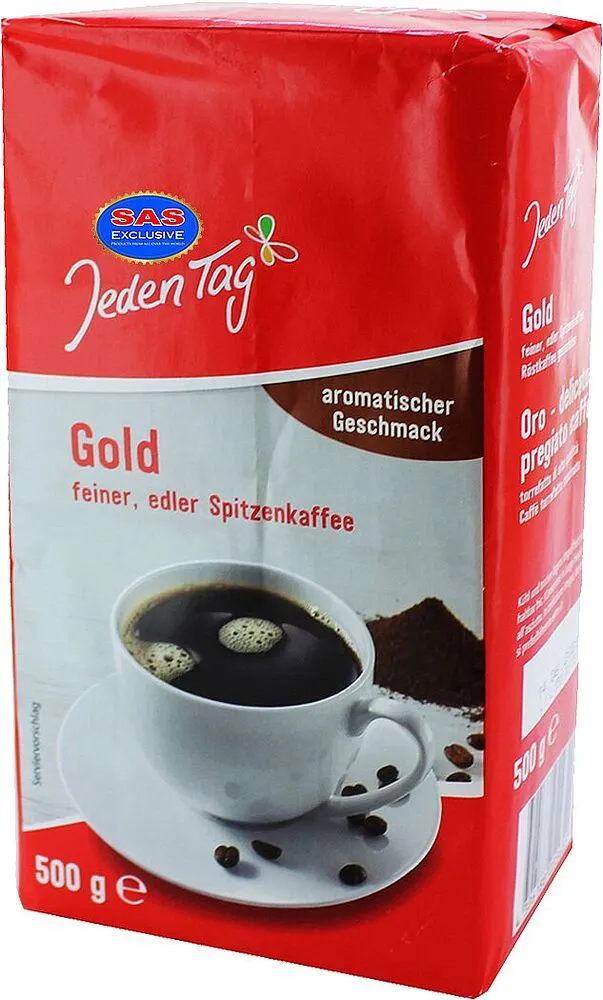 Кофе "Jeden Tag Gold" 500г