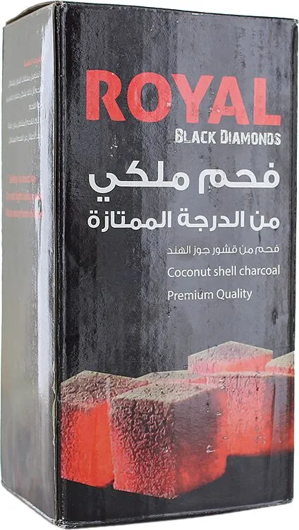 Ածուխ նարգիլեի «Royal Black Diamond» 72 հատ