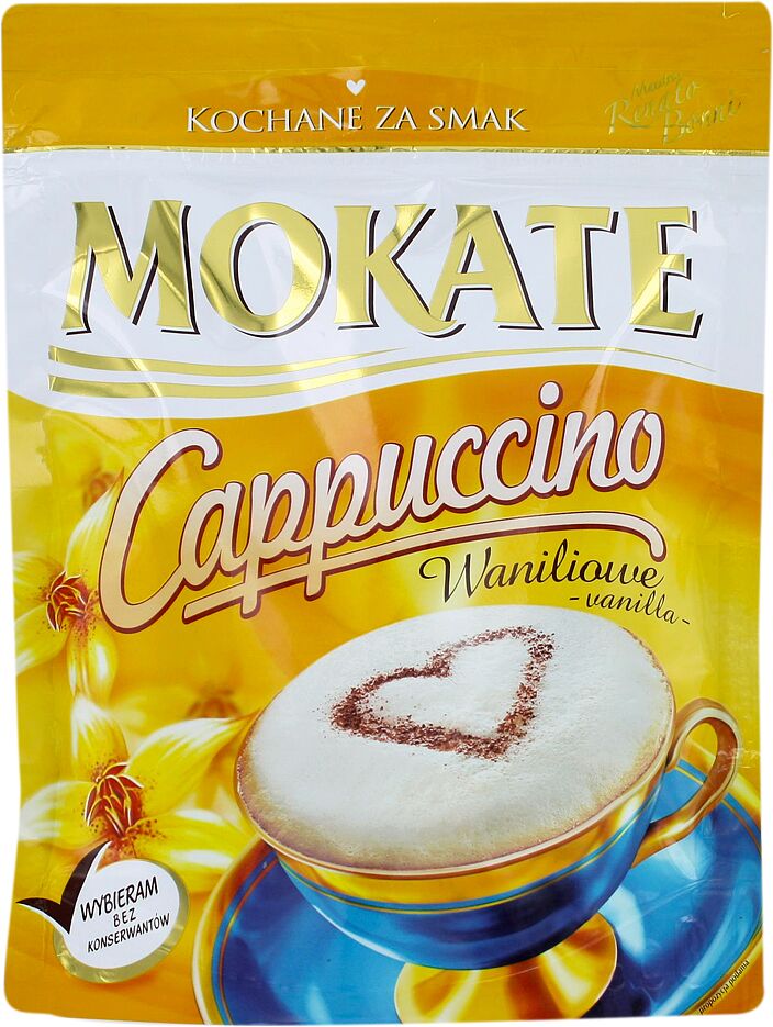 Instant cappuccino "Mokate" 110g Vanilla