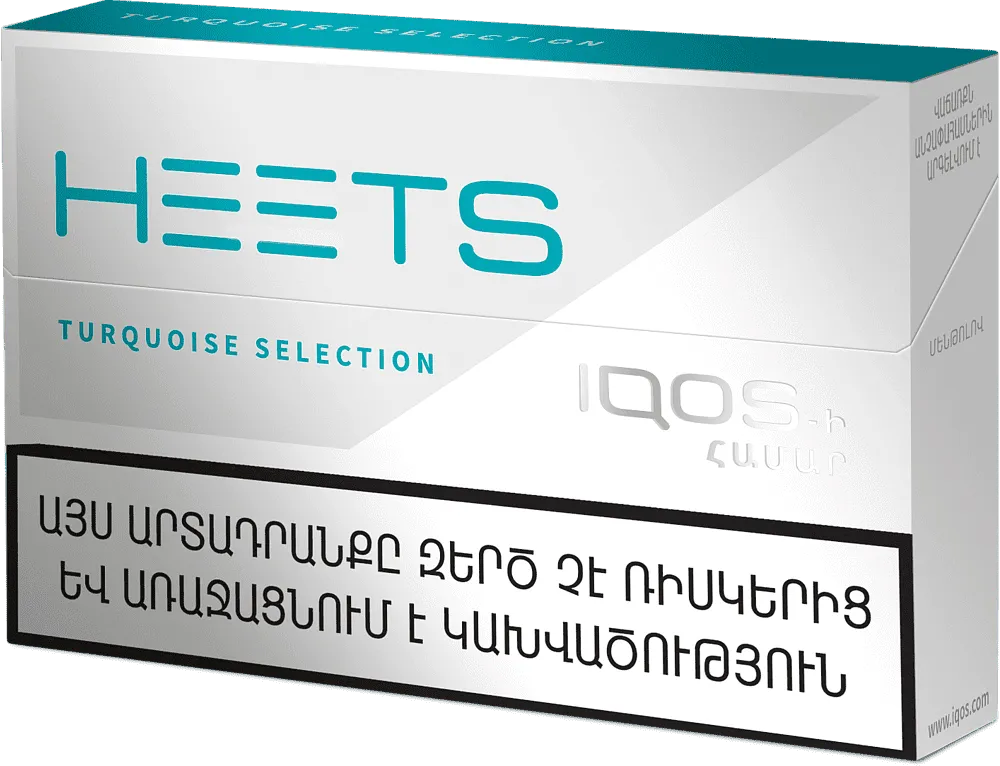 Heat-not-burn sticks "HEETS Turquoise Selection"