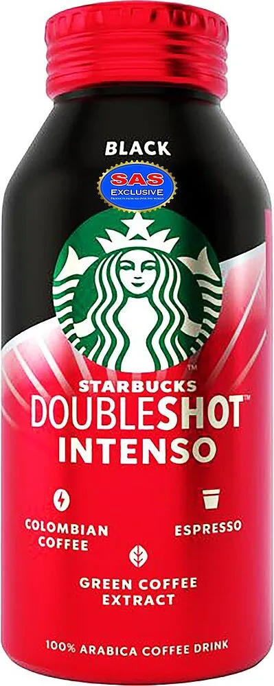 Кофе холодный "Starbucks DoubleShot Intenso" 200мл