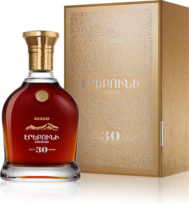 Cognac "Ararat Erebuni 30*" 0.7l