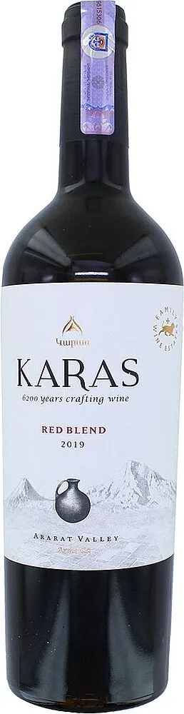 Red wine "Karas" 0.75l