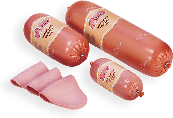 Boiled sausage "Bacon Doctor" 320g