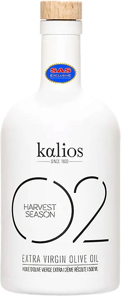 Масло оливковое "Kalios Extra Virgin 02" 0.5л
