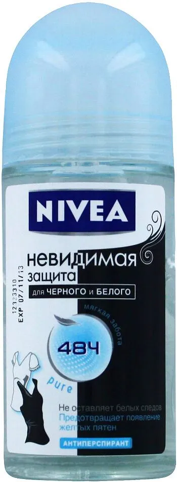 Antiperspirant roll-on "Nivea Pure" 50ml