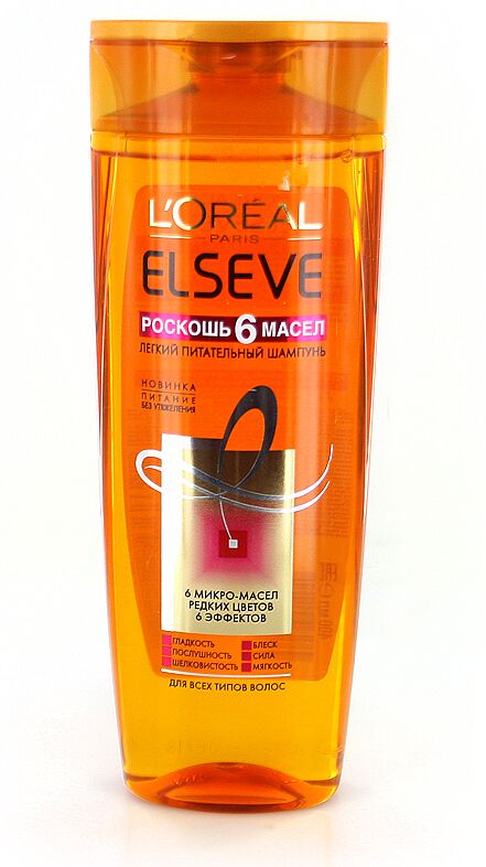 Shampoo "L'Oreal Paris Elseve" 400ml