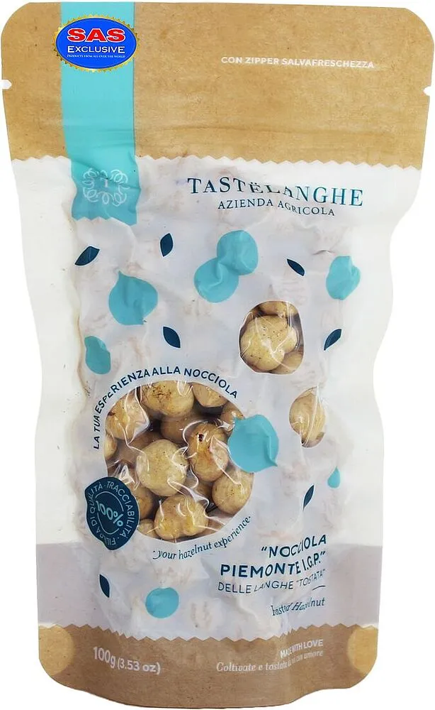 Roasted hazelnut "Tastelanghe" 100g
