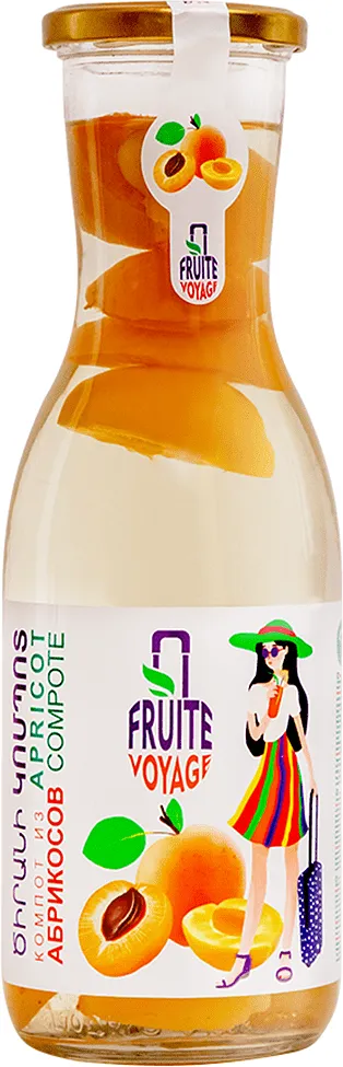 Compote "Fruite Voyage" 1l Apricot