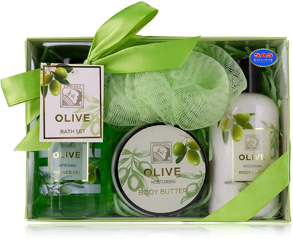 Shower set "Accentra Olive" 4 pcs
