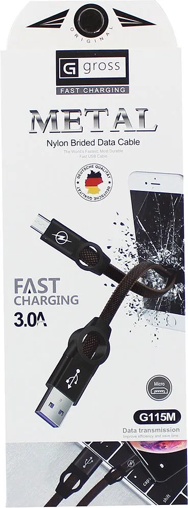 USB լար «Gross G115M Micro»
