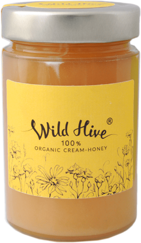 Organic cream-honey "Wild Hive" 430g 