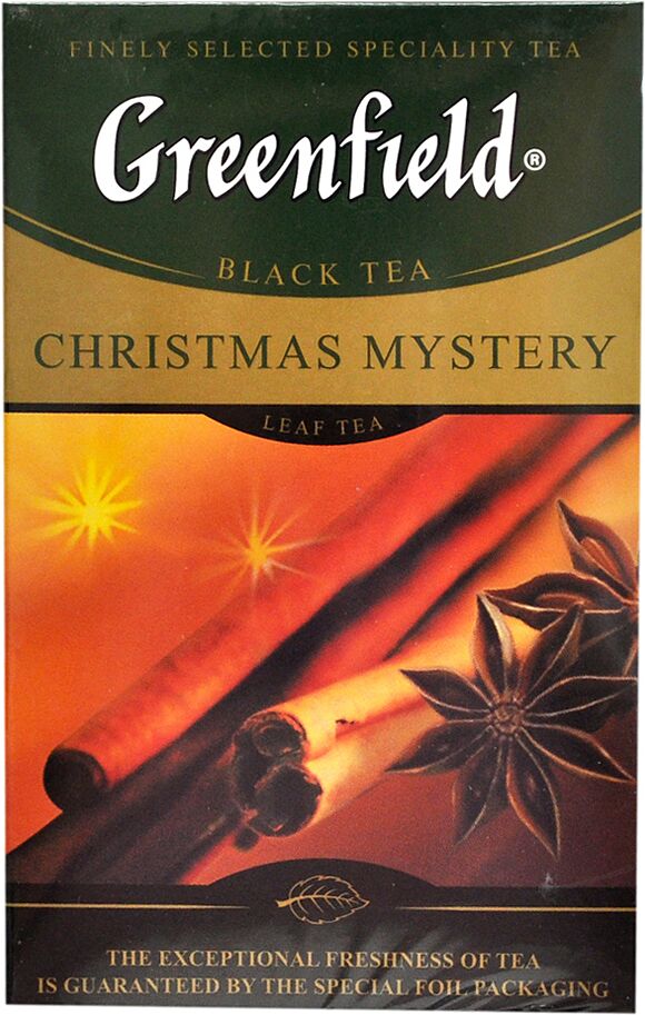 Black tea "Greenfield Christmas Mystery" 100g