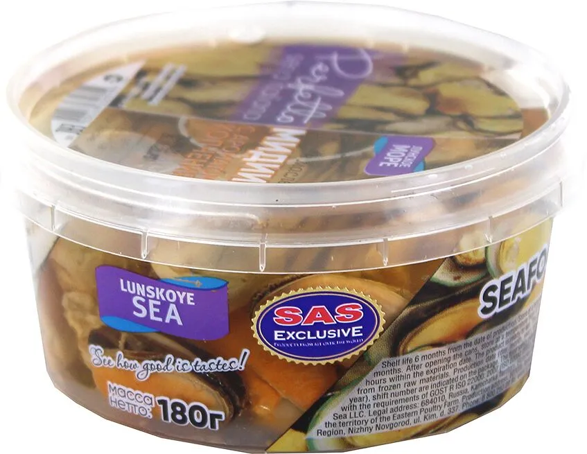 Mussles in oil "Lunskoe more" 100g 