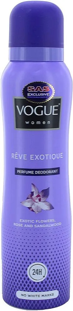 Perfumed deodorant "Vogue Exotique" 150ml