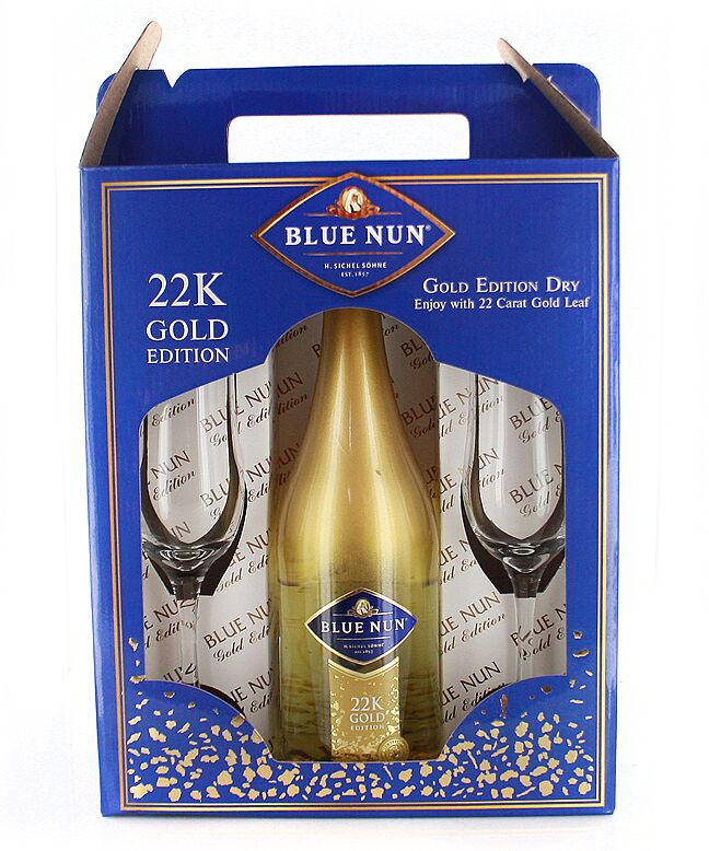 Вино игристое "Blue nun Gold Edition" 0.75л