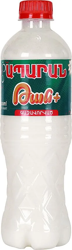 Carbonated tan "Aparan" 0.5l, richness: 0.5%