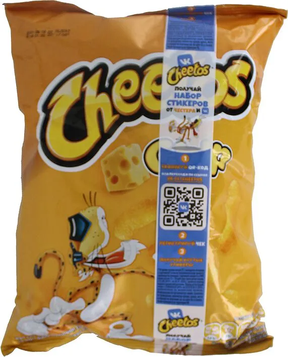 Corn sticks "Cheetos" 55g Cheese