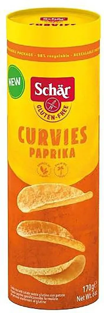 Chips "Schar Curvies" 170g Paprika 
