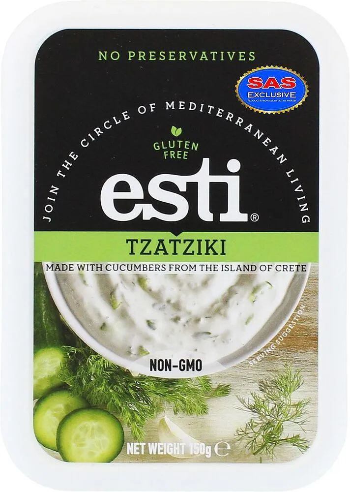 Tzatziki sauce "Esti" 150g
