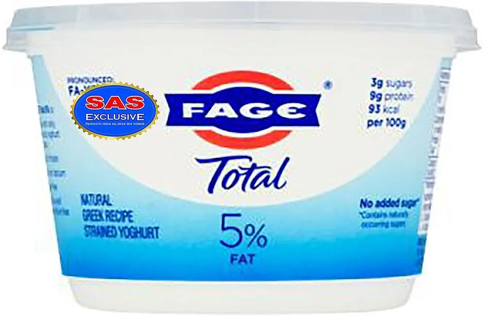 Յոգուրտ դասական «Fage Total» 450գ, յուղայնությունը՝ 5%
