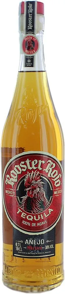 Tequila "Rooster Rojo Anejo" 0.7l