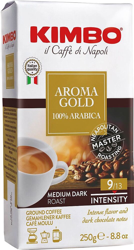 Սուրճ Էսպրեսսո «Kimbo Aroma Gold» 250գ