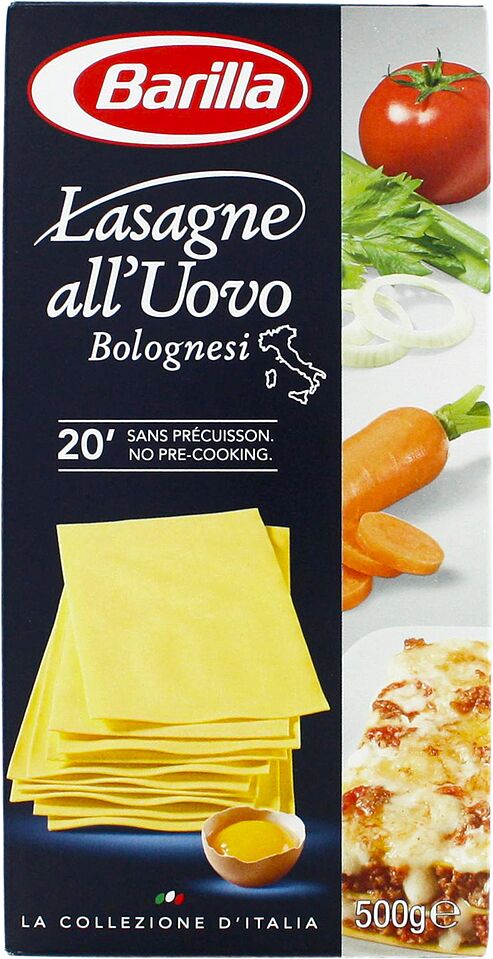 Լազանյա «Barilla Lasagne № 189» 500գ