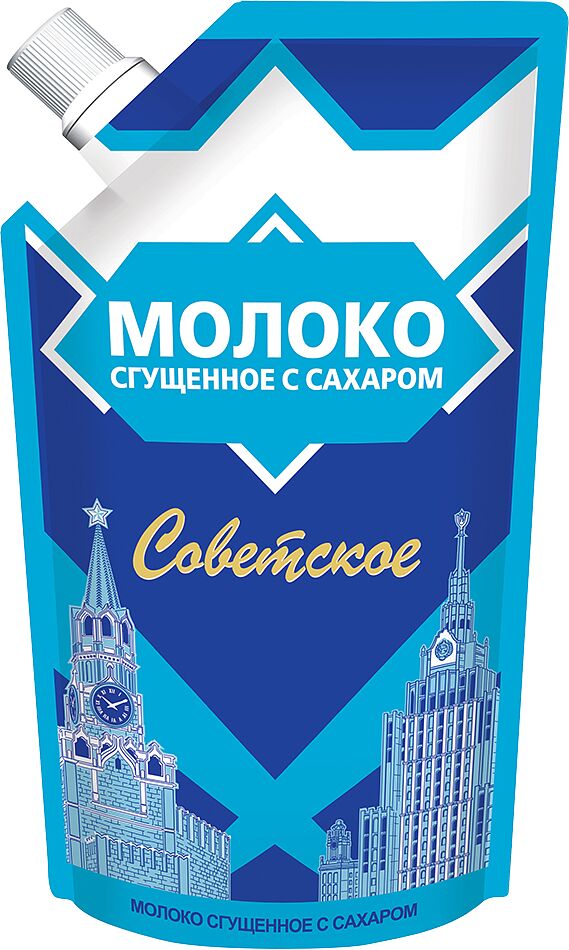 Խտացրած կաթ շաքարով «Советское» 270գ, յուղայնությունը՝ 8.5%