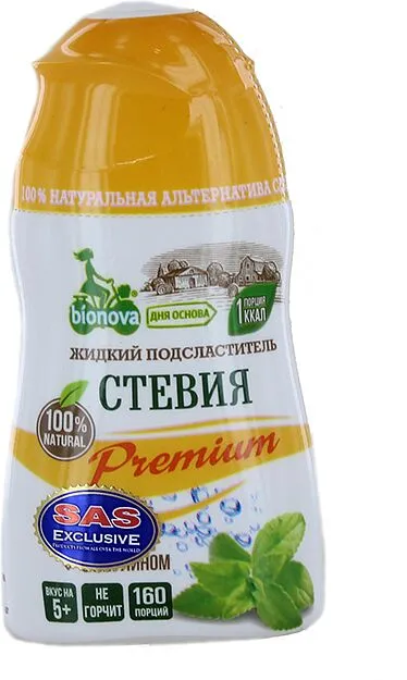 Заменитель сахара "Bionova Стевия Premium" 80г