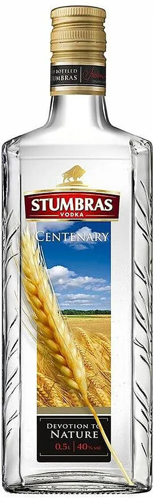 Водка "Stumbras Centenary" 0.5л