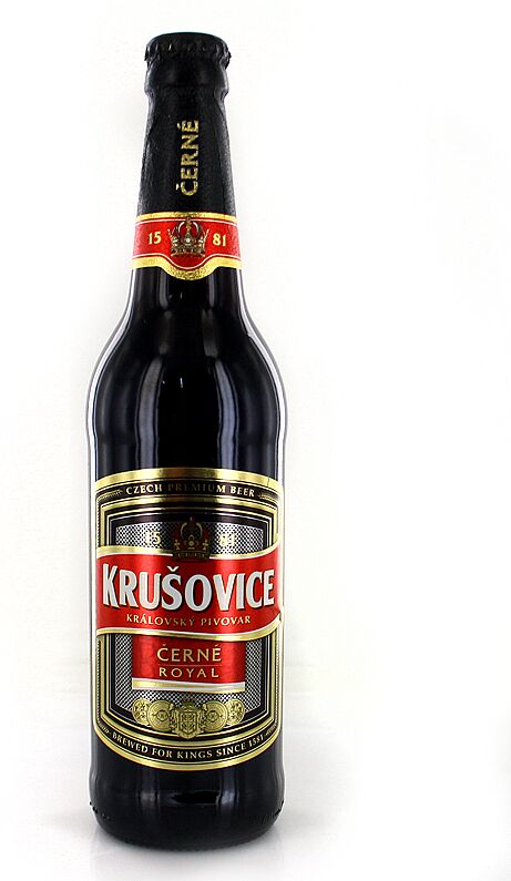 Beer "Krusovice Royal" 0.5l