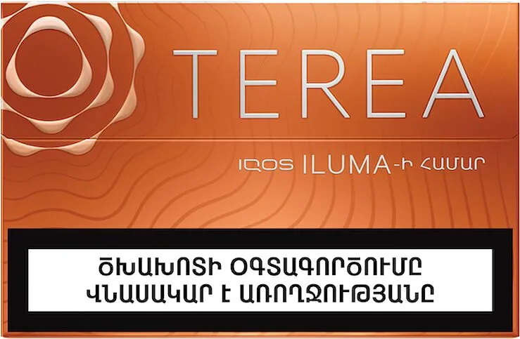 Heat-not-burn sticks "TEREA AMBER"
