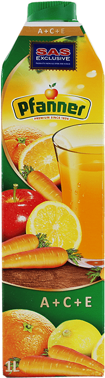 Juice "Pfanner A + C + E" 1l Multifruit