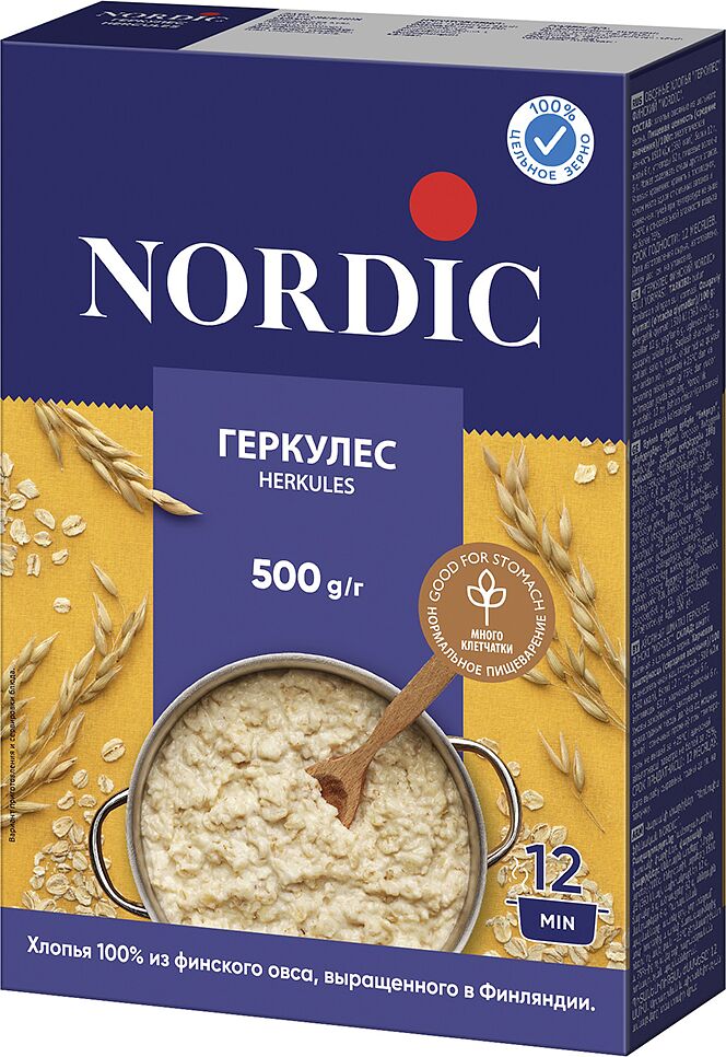 Oat flakes "Nordic" 600g  