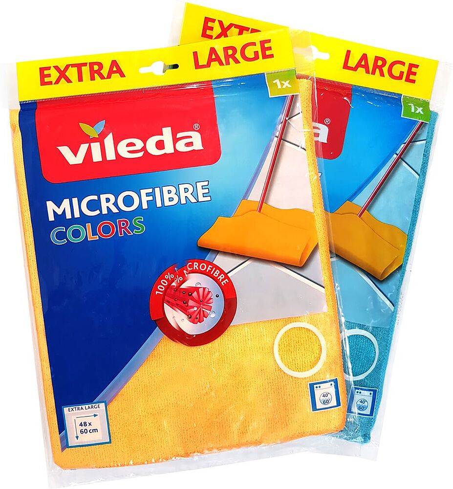 Microfibre cloth for floors "Vileda" 1pcs.