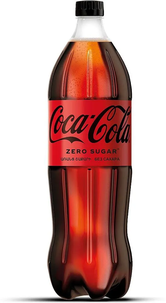 Освежающий газированный напиток "Coca Cola Zero" 1.5л