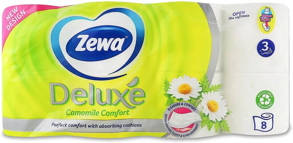 Զուգարանի թուղթ «Zewa Deluxe»