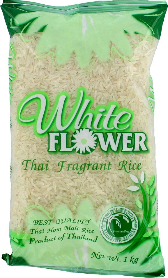 Рис длиннозерный ''White Flower'' 1кг 