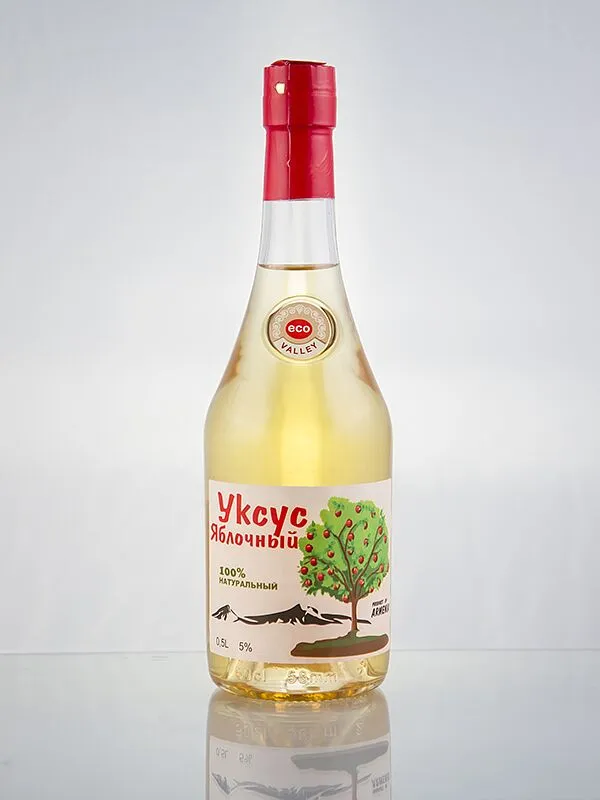 Apple vinegar "Ecco Valley" 0.5l 5%