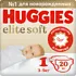 Diapers "Huggies Elite Soft N1" 3-5kg, 20pcs