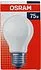 Matte light bulb "Osram Classic 75W"