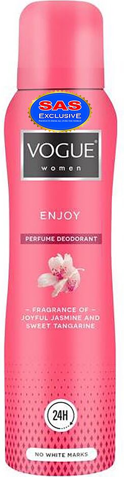 Дезодорант парфюмированный "Vogue Enjoy" 150мл