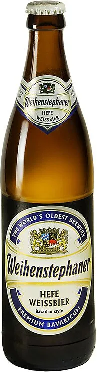 Beer "Weihenstephaner Hefe Weissbier" 0.5l