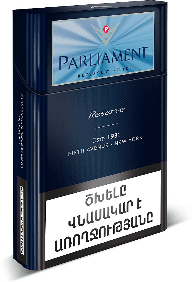 Cigarettes "Parliament Reserve" 
