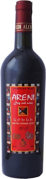 Вино красное "Веди Алко Арени" 0.75л 